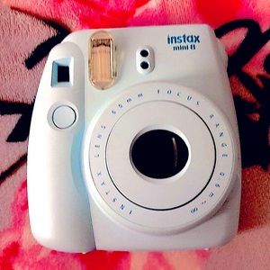 UNUSED Instax Mini 8 Polaroid Camera (Blue)